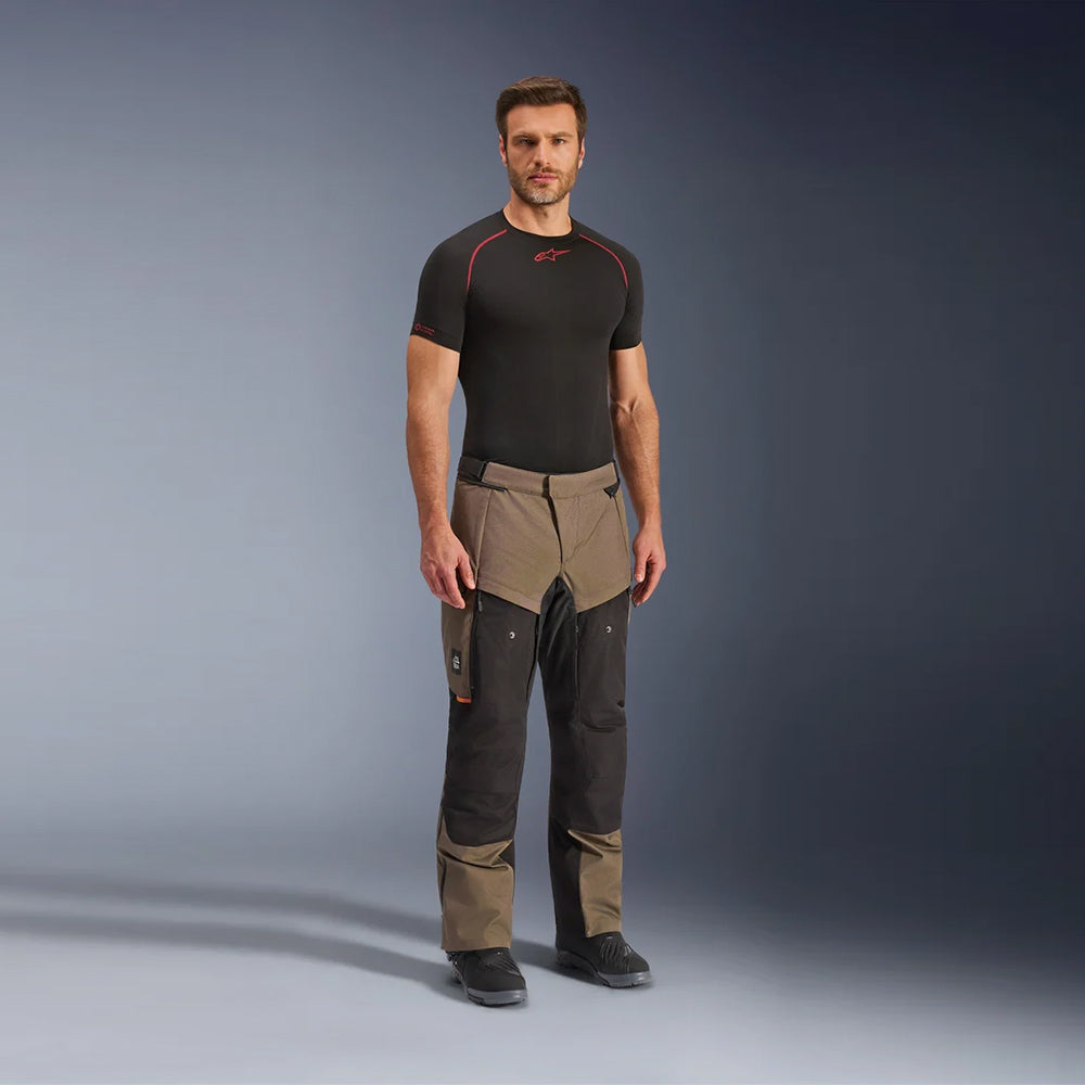 Pantalón de Moto Alpinestars Cusco Drystar® Marrón / Negro