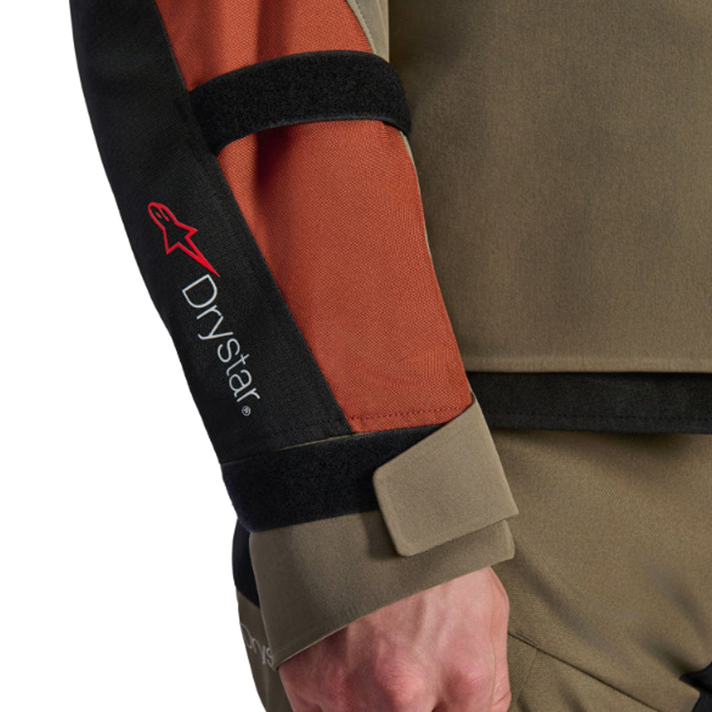 Chaqueta Textil Alpinestars Andes V4 Drystar Walnut Rust Negro