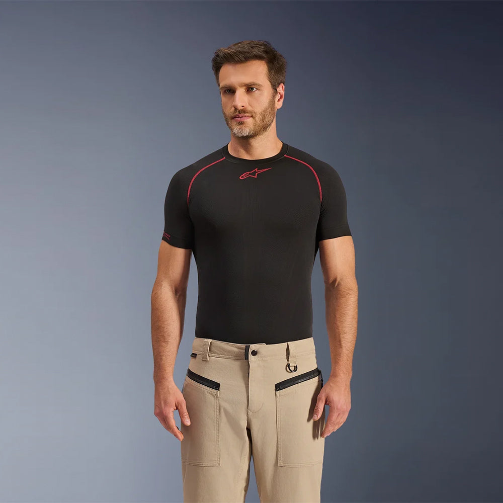 Pantalón de Moto Alpinestars Flex-AST Canvas Almendra