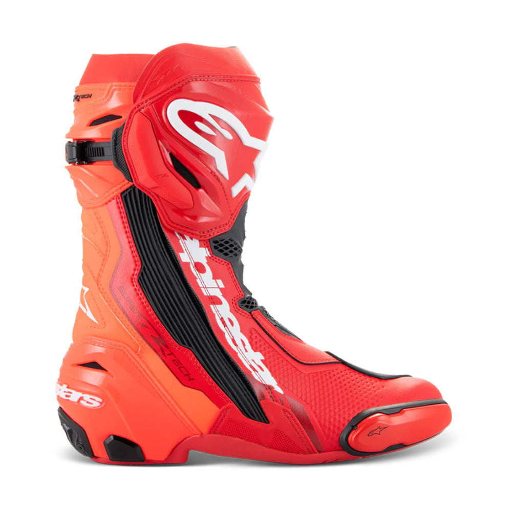 Botas Supertech R Rojo Brillante Rojo Fluo