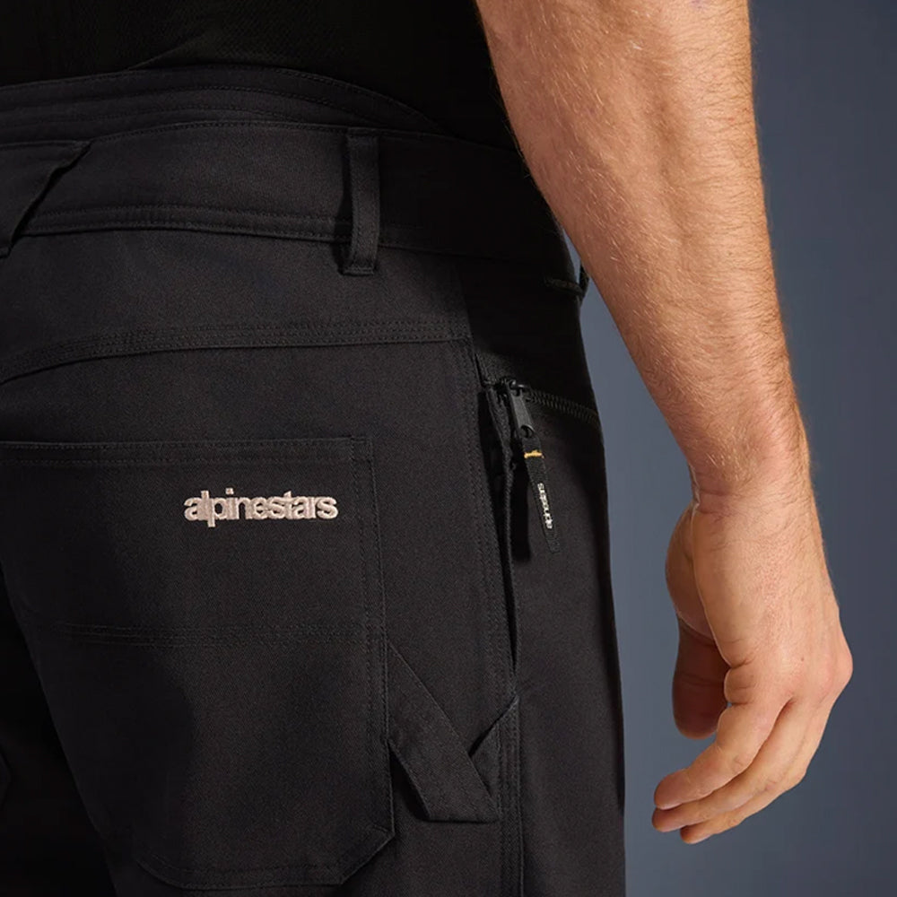 Pantalón de Moto Alpinestars Flex-AST Negro / Almendra