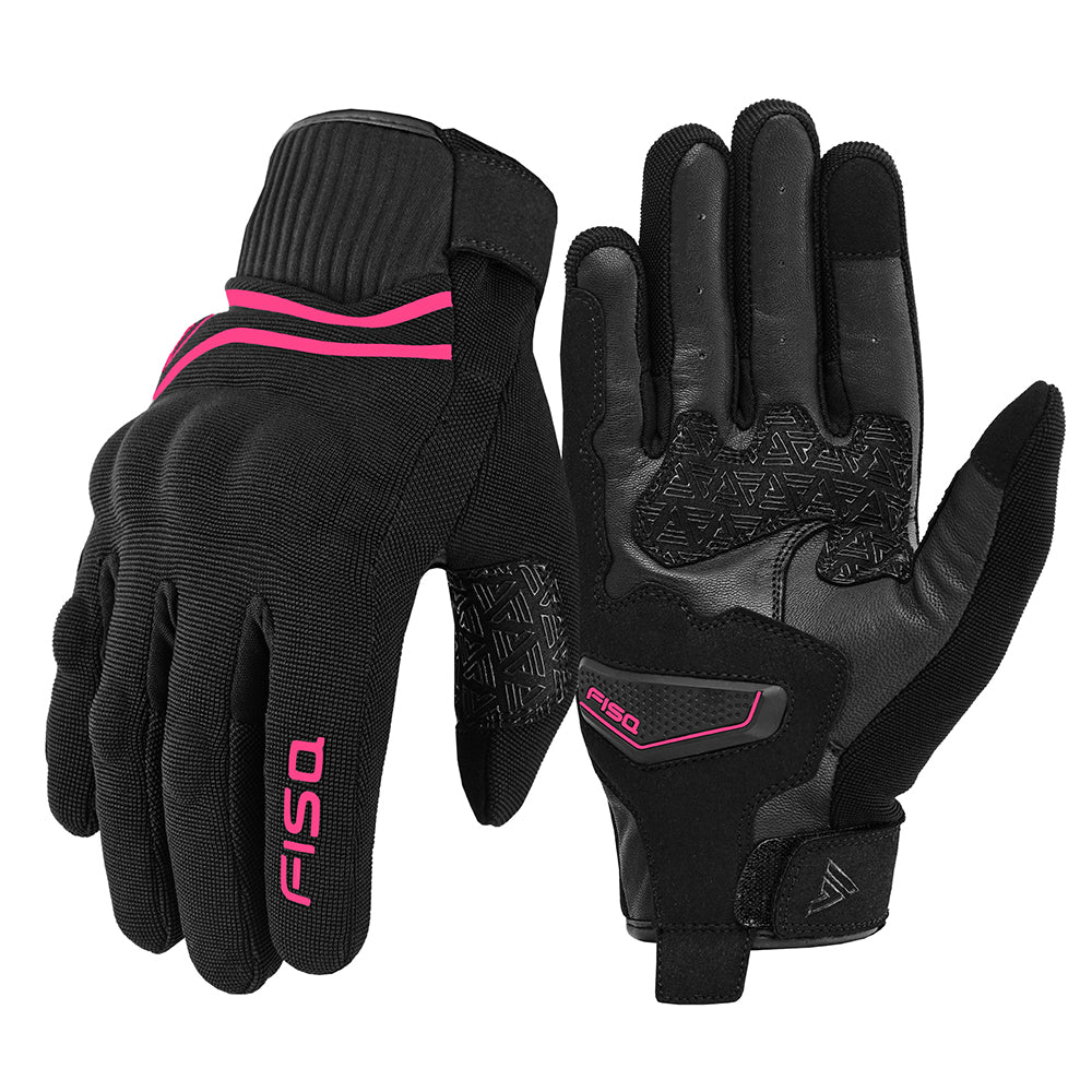 Guantes Moto Fisa Sandro Lady Summer Rosa