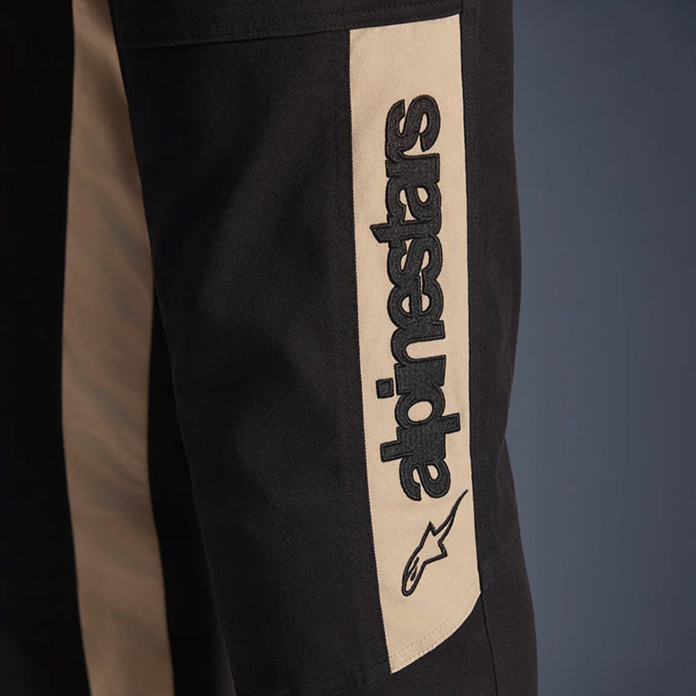Pantalón de Moto Alpinestars Flex-AST Negro / Almendra