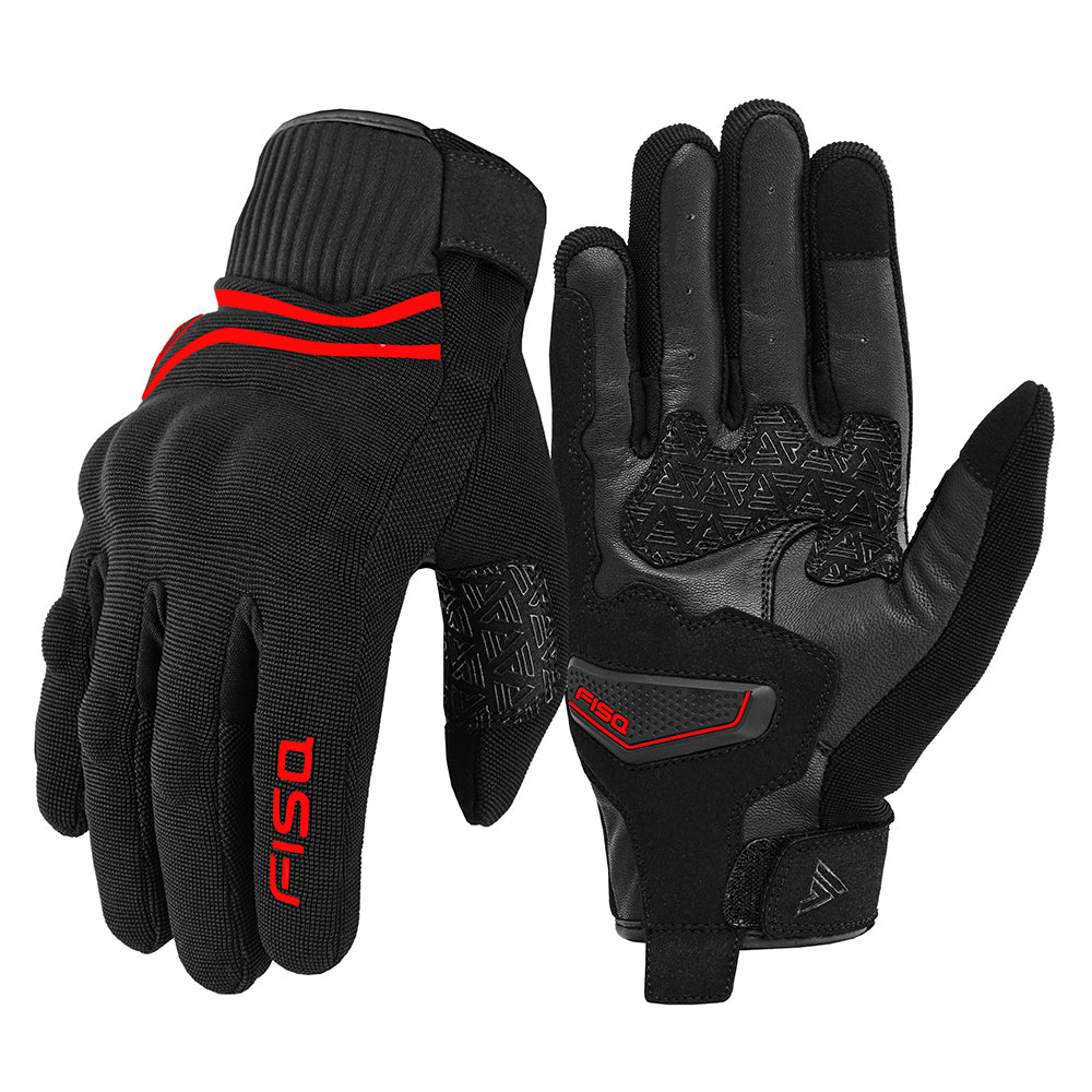 Guantes de Moto Fisa Sandro Men Summer Rojo