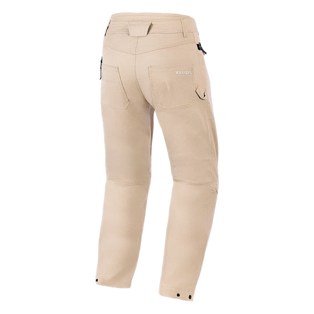 Pantalón de Moto Alpinestars Flex-AST Canvas Almendra