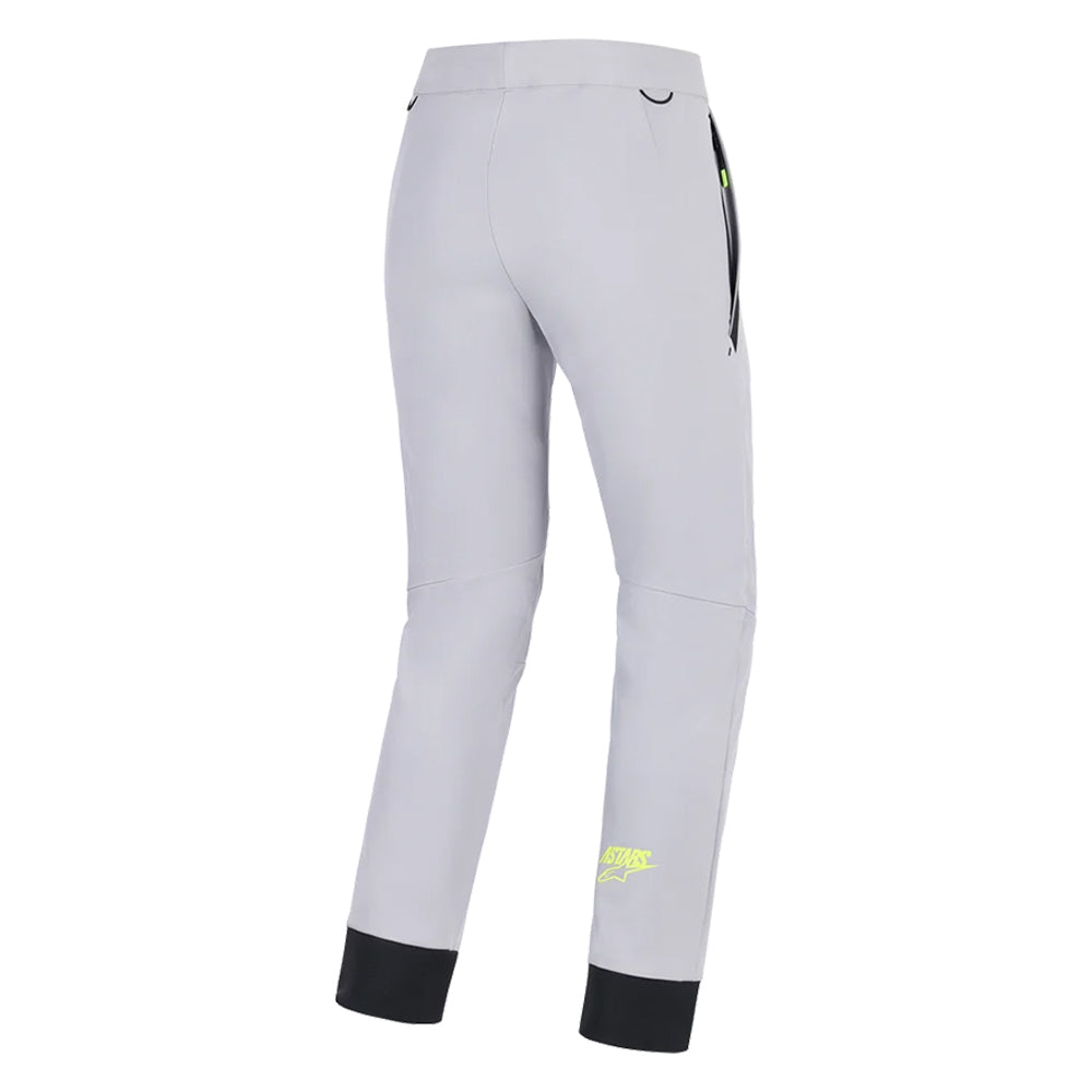 Pantalón Alpinestars Aeroshell Gris / Amarillo Fluor