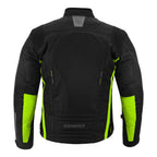 CHAQUETA DE MOTO TEXTILE MZONE VALECO NEGRO