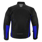 CHAQUETA DE MOTO TEXTILE MZONE VALECO NEGRO