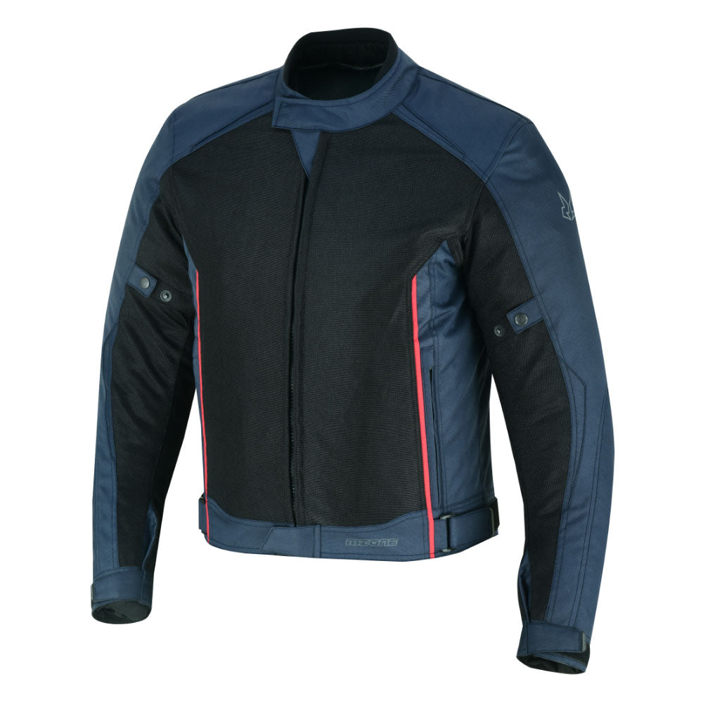 CHAQUETA DE MOTO TEXTILE MZONE ASHTON AZUL SUMMER Imagen principal del producto