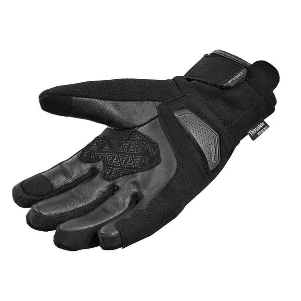 GUANTES DE MOTO FISA ATOM WP INVIERNO NEGRO