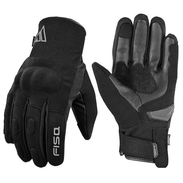 GUANTES DE MOTO FISA ATOM WP INVIERNO NEGRO