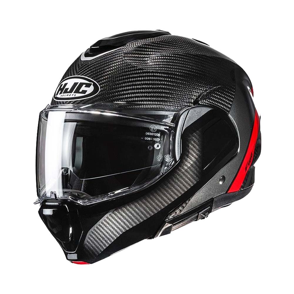 HJC CASCO F100 CARBON STAN MODULARES MC1