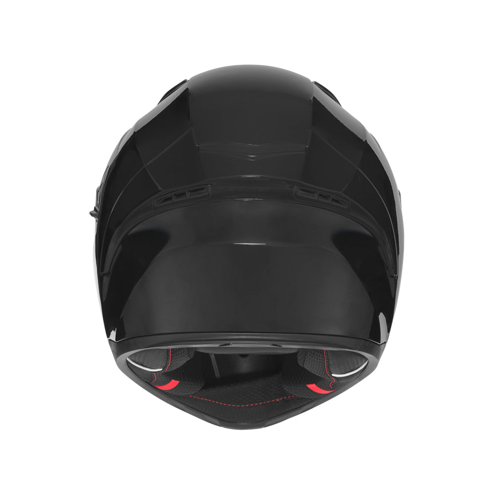 CASCO DE MOTO NOX N402 NEGRO BRILLO