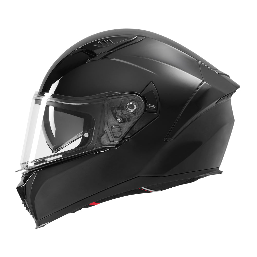 CASCO DE MOTO NOX N402 NEGRO BRILLO Imagen principal del producto