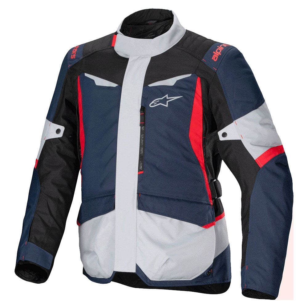 CHAQUETA DE MOTO TEXTILE ALPINESTARS ST-1 WP NEGRO GRIS ROJO