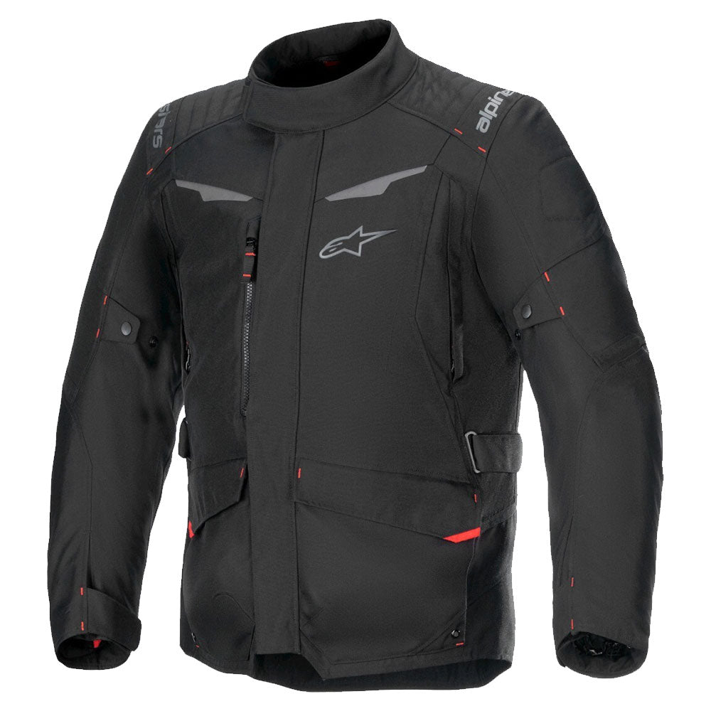 CHAQUETA DE MOTO TEXTILE ALPINESTARS ST-1 WP NEGRO GRIS ROJO